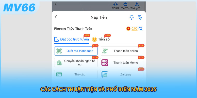 Các cách thuận tiện và phổ biến năm 2025