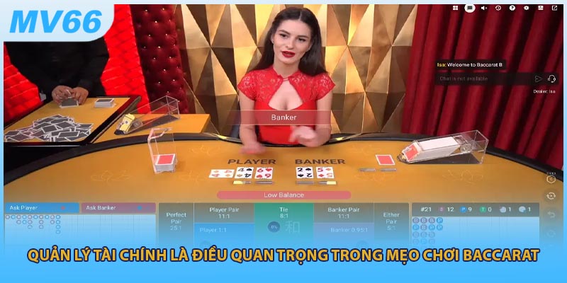 Quản lý tài chính là điều quan trọng trong mẹo chơi baccarat